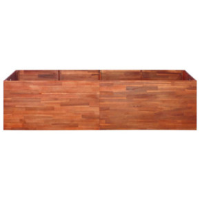 Strat Înălțat Grădină Lemn Acacia 200x50x50 cm 2