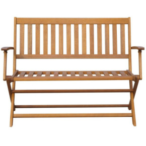 Bancă Grădină Lemn Acacia 120 cm - Livrare Gratuită 2