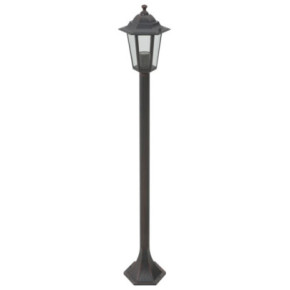 Stâlpi Iluminare Grădină Bronz - 6 bucăți - 110 cm - Aluminiu 2