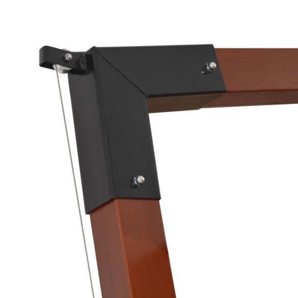 Umbrelă Grădină Lemn Taupe 400x300 cm | Livrare Gratuită