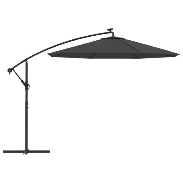 Umbrelă suspendată cu LED solară - 300 cm | Gratis transport