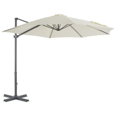 Umbrelă Consolă Grădină Aluminiu 300 cm - Livrare Gratuită