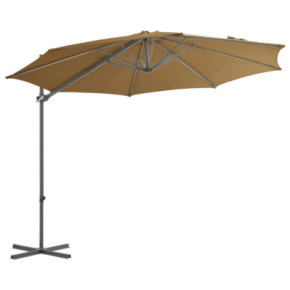 Umbrelă Consolă Grădină Oțel 300 cm - Livrare Gratuită 2