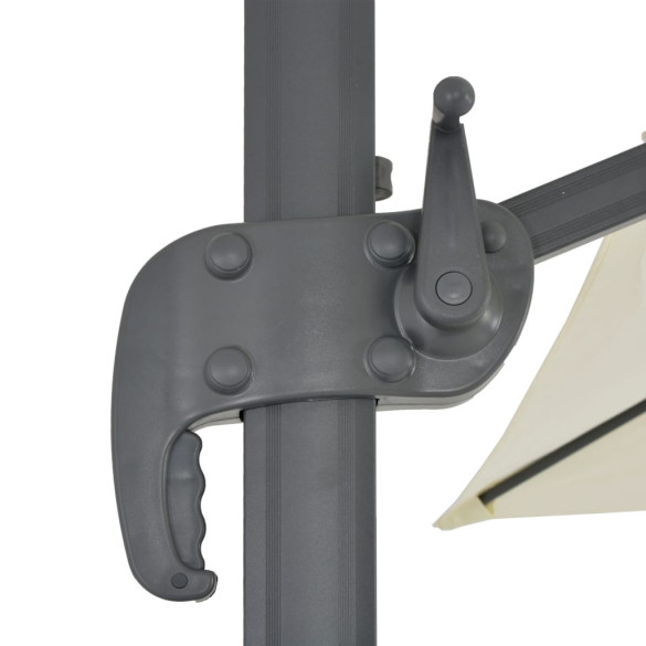 Umbrelă în Consolă din Aluminiu - Protecție UV, 400x300 cm