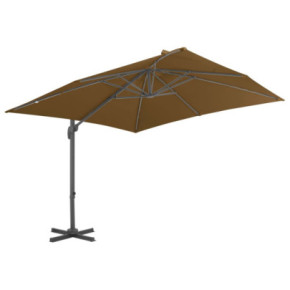 Umbrelă suspendată 300x300cm cu rotire 360° - Livrare gratuită 2