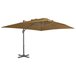 Umbrelă suspendată cu rotire 360° - Protecție UV | Livrare gratuită