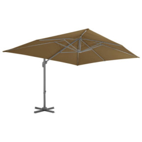 Umbrelă suspendată cu rotire 360° - Protecție UV | Livrare gratuită 2