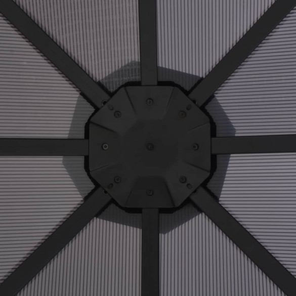 Pavilion 3x3m Negru cu Perdele - Aluminiu | Livrare Gratuită Pavilion 3x3m Negru cu Perdele - Aluminiu | Livrare Gratuită