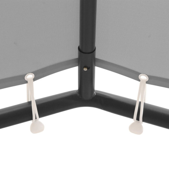 Pavilion Antracit 4x4m - Cort Exterior Rezistent la UV