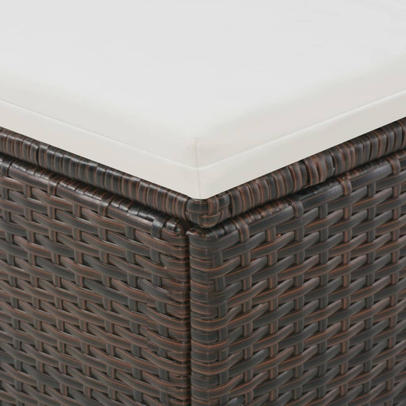 Șezlong 2 Persoane cu Baldachin Maro - Livrare Gratuită