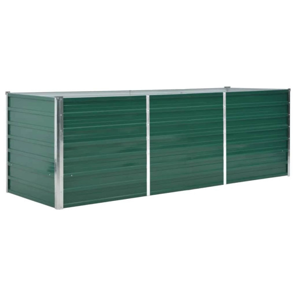 Strat Înălțat Grădină Verde - Oțel Galvanizat 240x80 cm