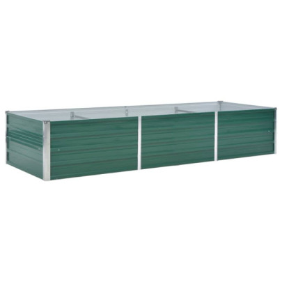 Strat Înălțat Grădină Verde | Oțel Galvanizat 240x80x45 cm
