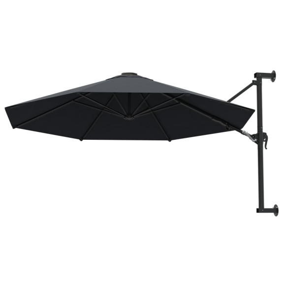 Umbrelă soare perete 300 cm antracit - Livrare gratuită