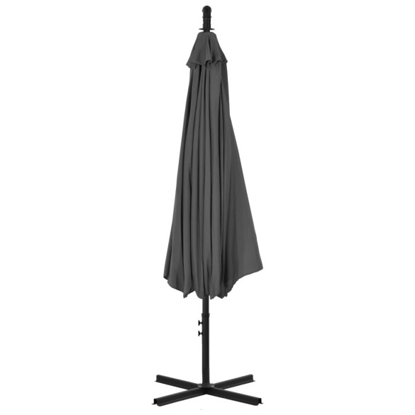 Umbrelă Grădină Consolă Antracit 300 cm | Oțel Rezistent