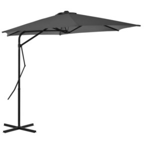 Umbrelă de soare rotativă 300 cm - Oțel - Antracit
