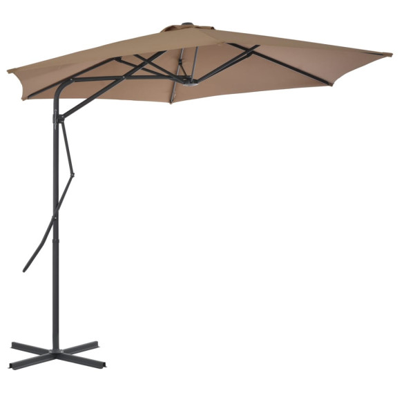Umbrelă de soare rotativă 300 cm cu bază stabilă | Oferim livrare gratuită