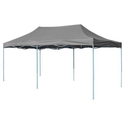 Cort de petrecere pliabil - antracit - 3 x 6 m