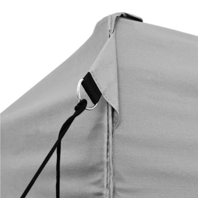 Cort pliabil antracit 3x6m - Rezistent la UV și apă