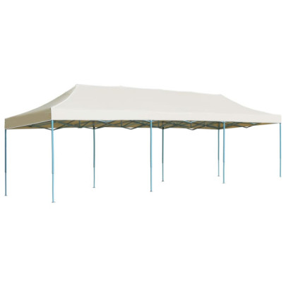 Cort de petrecere pliabil - crem - 3 x 9 m