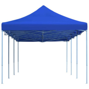 Cort de Petrecere Pliabil Albastru 3x9m - Livrare Gratuită 2