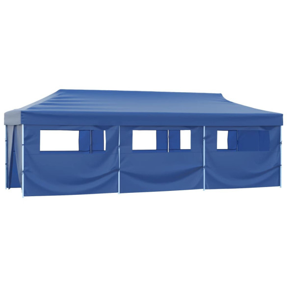 Cort Pliabil 8 Pereți Albastru 3x9m | Rezistent UV și Apă Cort Pliabil 8 Pereți Albastru 3x9m | Rezistent UV și Apă