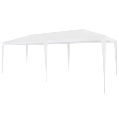Cort de petrecere - alb - 3 x 6 m - PE
