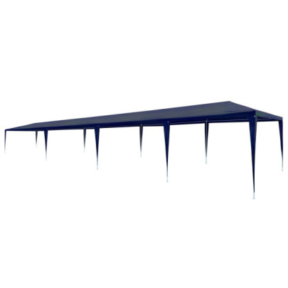 Cort de petrecere - albastru - 3 x 12 m - PE