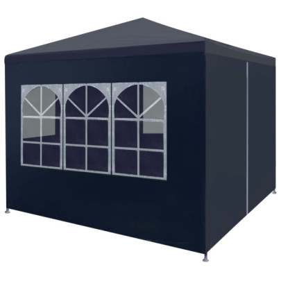 Cort petreceri 3 x 3 m - albastru