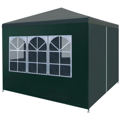 Cort pentru petrecere - 3 x 3 m - verde
