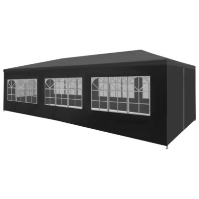 Cort pentru petrecere - 3 x 9 m - antracit
