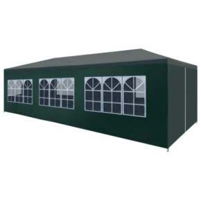 Cort de Petrecere Verde 3x9m - Rezistent la UV și Apă
