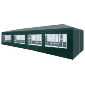 Cort de Petrecere Verde 3x12m | Rezistent la UV și Apă
