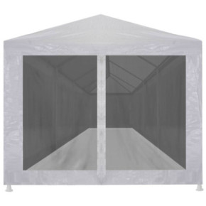 Cort de petrecere cu plasă 12x3m | Rezistent UV și apă 2
