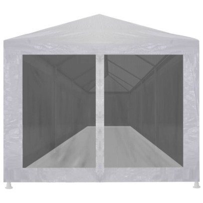 Cort de petrecere cu plasă 12x3m | Rezistent UV și apă