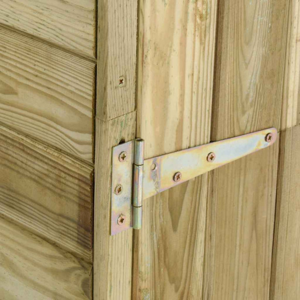 Șopron Grădină Lemn Pin | Depozitare Unelte Exterior