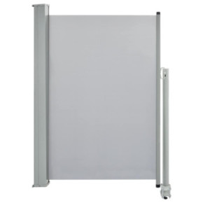 Copertină laterală retractabilă de terasă - gri - 120 x 300 cm 2