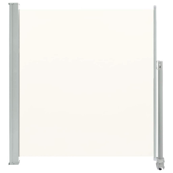 Copertină Laterală Retractabilă Terasă Crem 140x300 cm