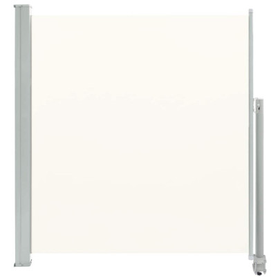 Copertină Laterală Retractabilă Terasă Crem 140x300 cm
