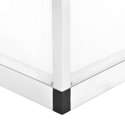 Seră Aluminiu 302x190x195 cm - Livrare Gratuită