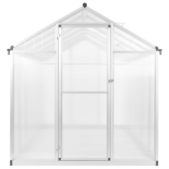 Seră Aluminiu 15,6 m³ cu Policarbonat | Livrare Gratuită Seră Aluminiu 15,6 m³ cu Policarbonat | Livrare Gratuită