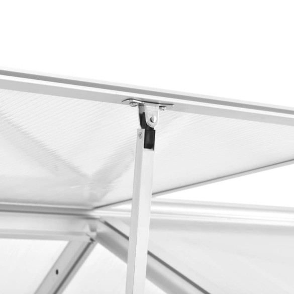 Seră Aluminiu 15,6 m³ cu Policarbonat | Livrare Gratuită Seră Aluminiu 15,6 m³ cu Policarbonat | Livrare Gratuită