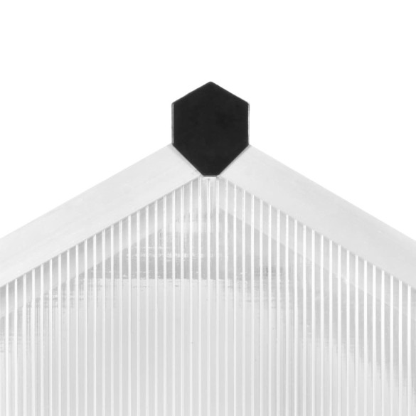 Seră Aluminiu 15,6 m³ cu Policarbonat | Livrare Gratuită Seră Aluminiu 15,6 m³ cu Policarbonat | Livrare Gratuită