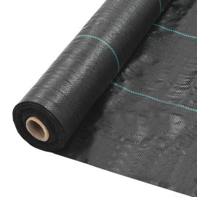 Membrană antiburuieni & antirădăcini - negru - 1x100 m - PP