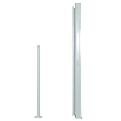 Copertină Laterală Retractabilă Gri 140x300 cm | Livrare Gratuită