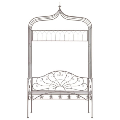 Bancă Grădină Vintage Fier Forjat - Livrare Gratuită