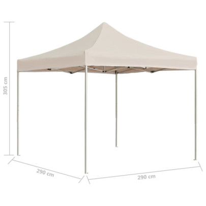 Cort de Petrecere Profesional - Aluminiu - 3x3m