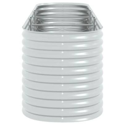 Strat Înălțat Grădină Oțel Galvanizat 320x80x81 cm