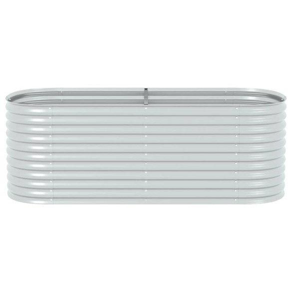 Strat Înălțat Grădină Oțel Galvanizat 240x80x81 cm