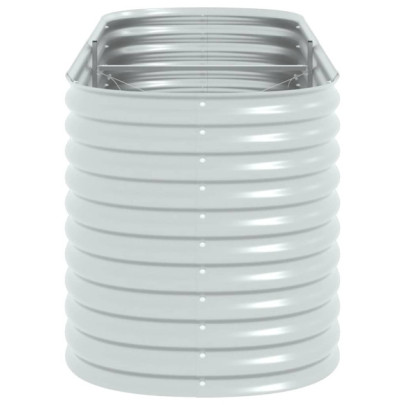 Strat Înălțat Grădină Oțel Galvanizat 240x80x81 cm