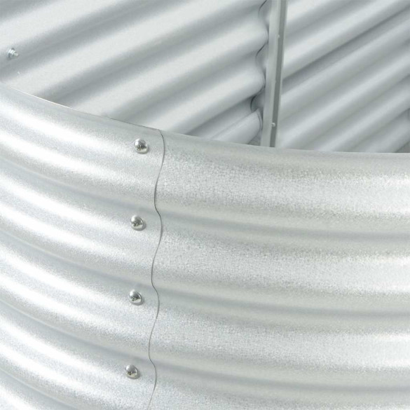 Strat Înălțat Grădină Oțel Galvanizat 240x80x81 cm